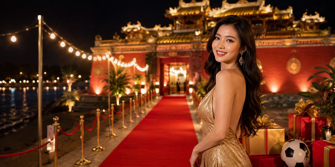 Người hâm mộ bóng đá tại Huế xem kết quả trận đấu và đặt cược trên bãi biển